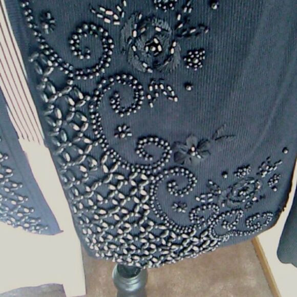 BCBG Dressy Embellished Sweater - Picture 3 of 11